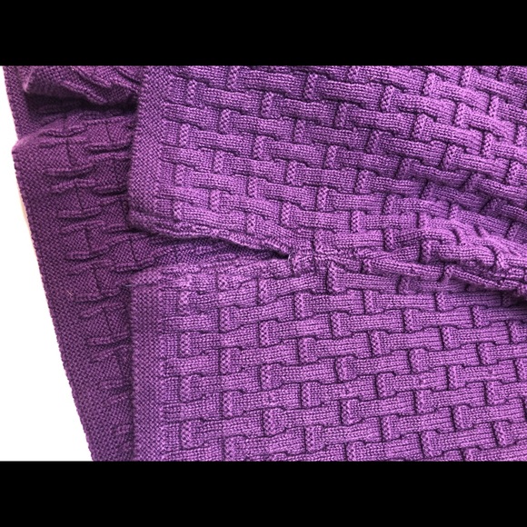 BEA CLASSICS Petite large purple sweater - Picture 4 of 5